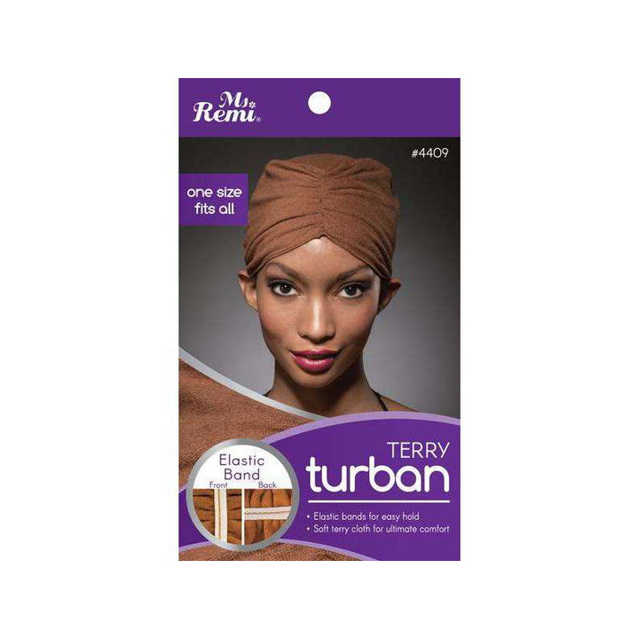 ANNIE MS. REMI #04409 Terry Turban [ASSORTED COLOR]