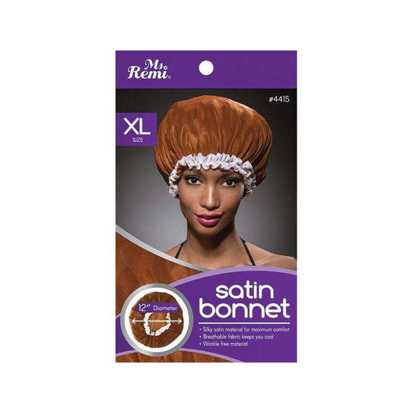 ANNIE MS. REMI #04415 Satin Bonnet [X LARGE] [ASSORTED COLOR]