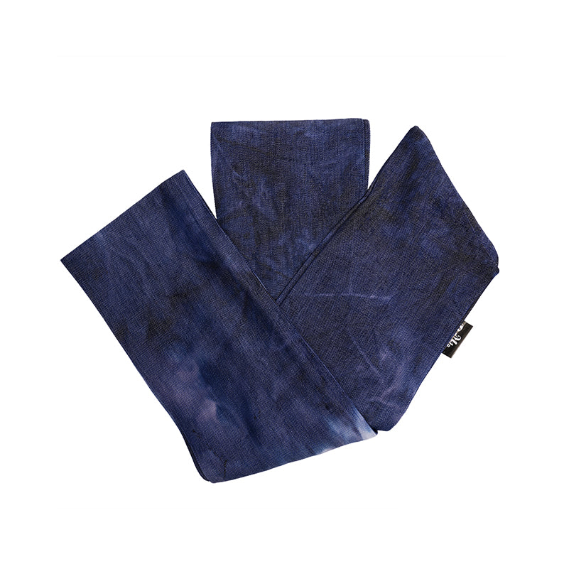 ANNIE Denim Silky Edge Laying Scarf [Assorted Color] #04518