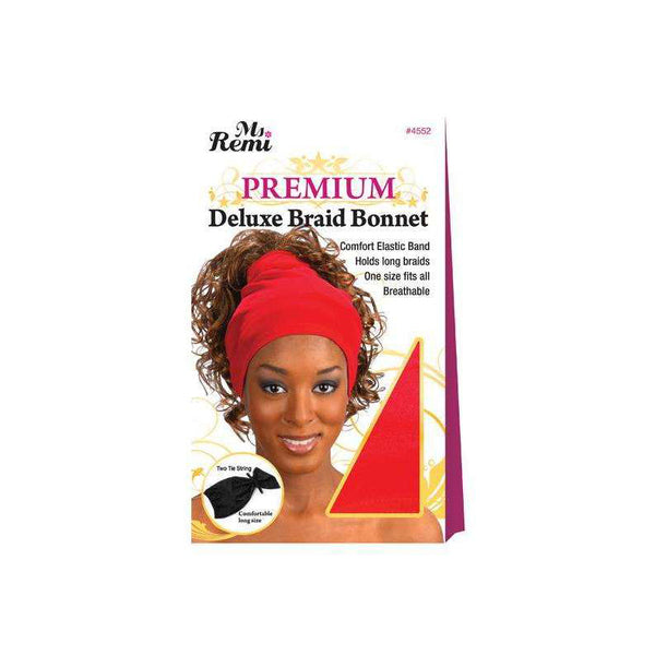 ANNIE MS. REMI #04552 Deluxe Braid Bonnet [ASSORTED COLOR]