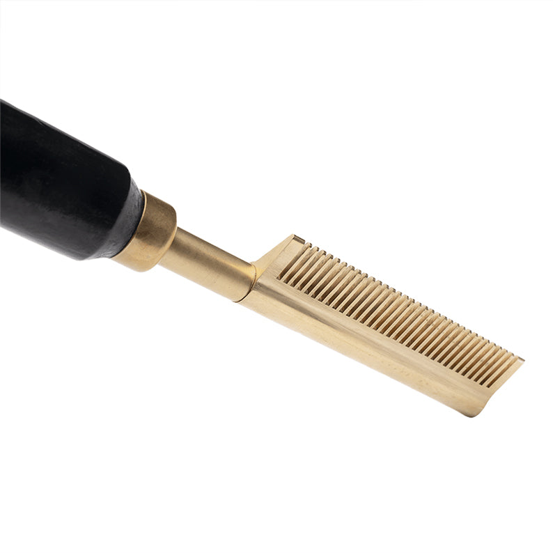 ANNIE HOT & HOTTER Electric Straightening Hot Comb [MEDIUM TEETH SMALL TEMPLE] #05533