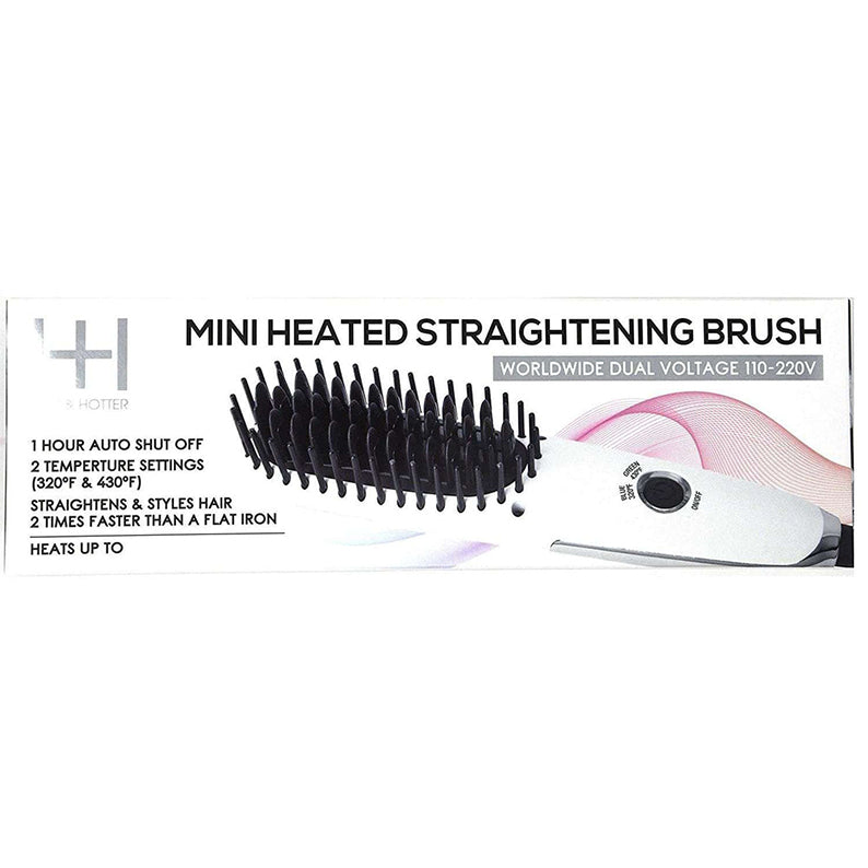 ANNIE Mini Heated Straightening Brush #05952