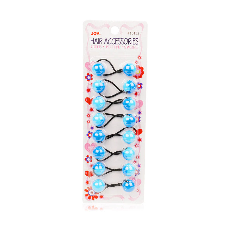 ANNIE Twin Bead Ponytailers 2-Tone [Blue] #16132