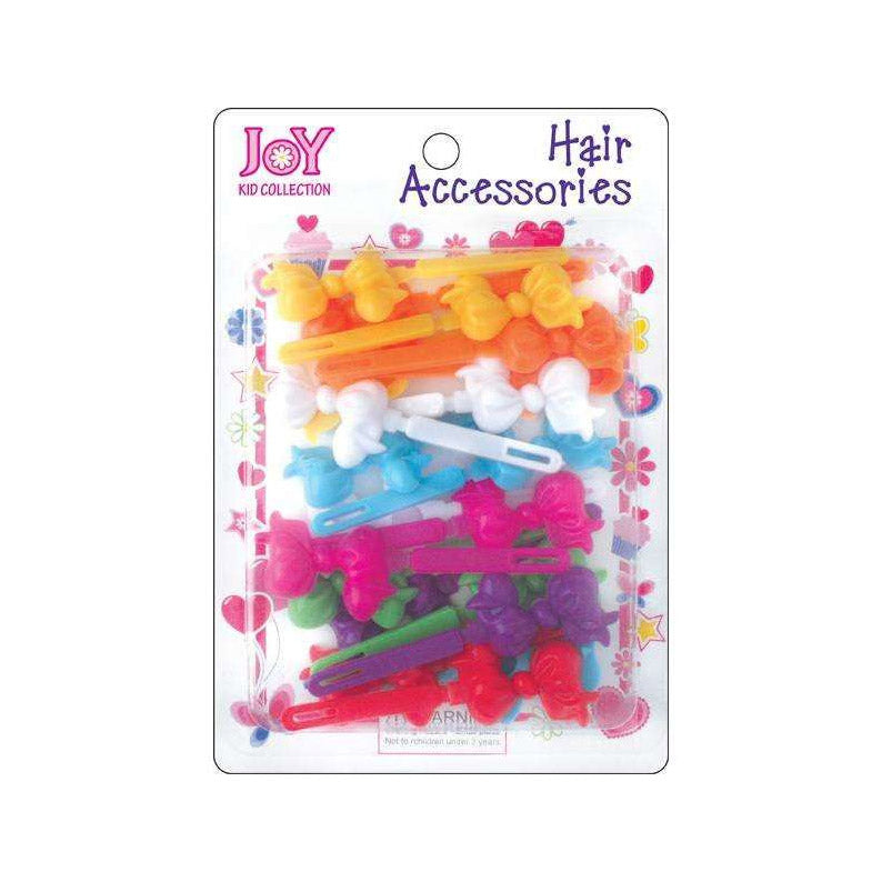 ANNIE JOY #16364 Hair Barrettes [RIBBON] [RAINBOW]