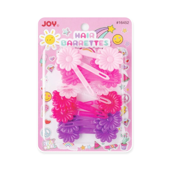 ANNIE JOY #16452 Hair Barrettes Daisy 20ct [ASSORTED COLOR]