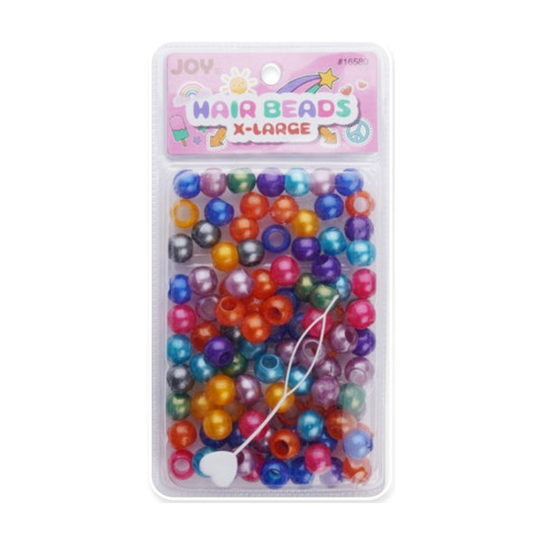 ANNIE JOY #16580 Round Beads X-Large [PEARL ASSORTED COLOR]