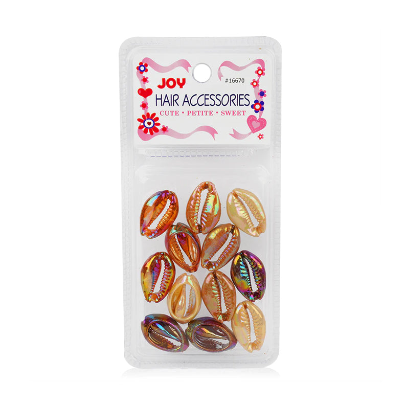 ANNIE Shell Beads [Brown [Assorted Color] #16670