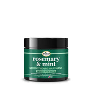 DIFEEL rosemary mint hair mask with biotin in green jar with black lid strengthening hair mask label