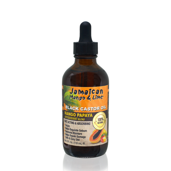 JAMAICAN MANGO & LIME Jamaican Black Castor Oil 4oz [MANGO PAPAYA]
