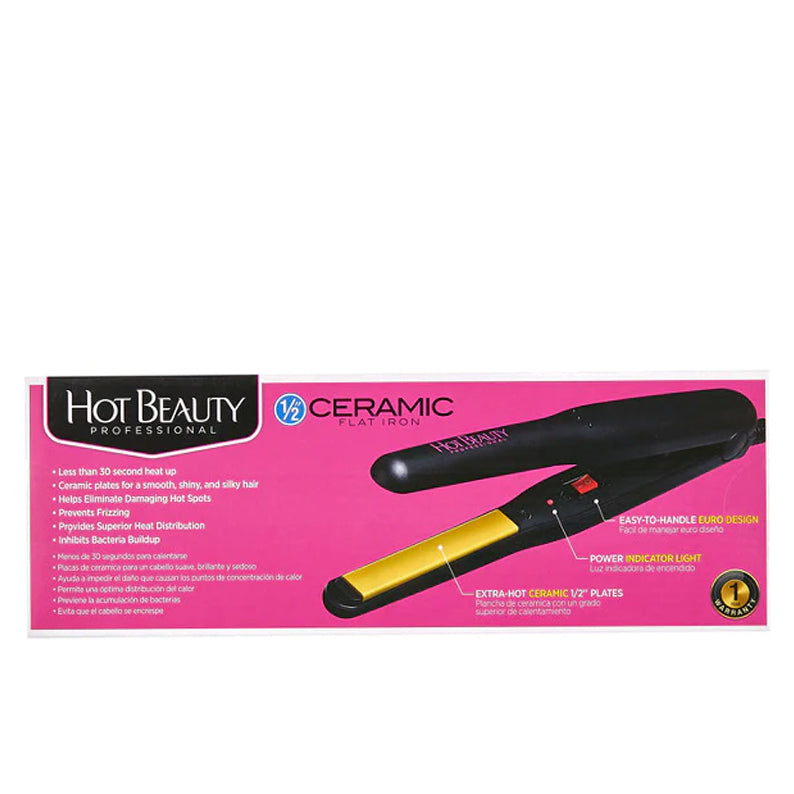 Fer plat en céramique Hot Beauty #Hfi050 1/2"