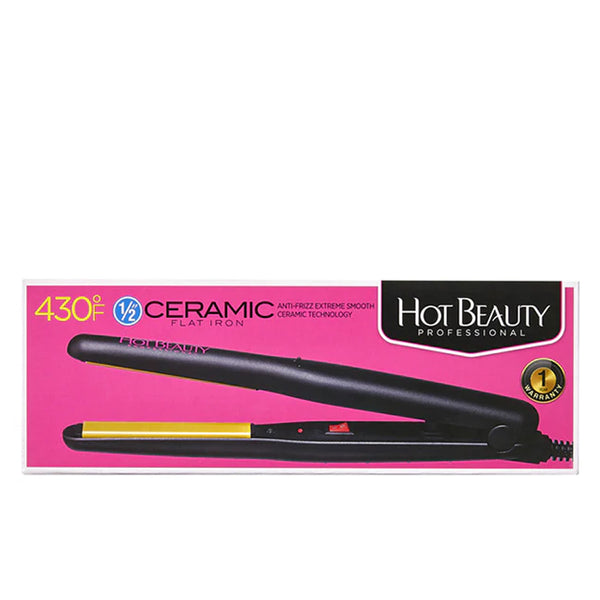 RED Ceramic Flat Iron 1/2 inch #HFI050