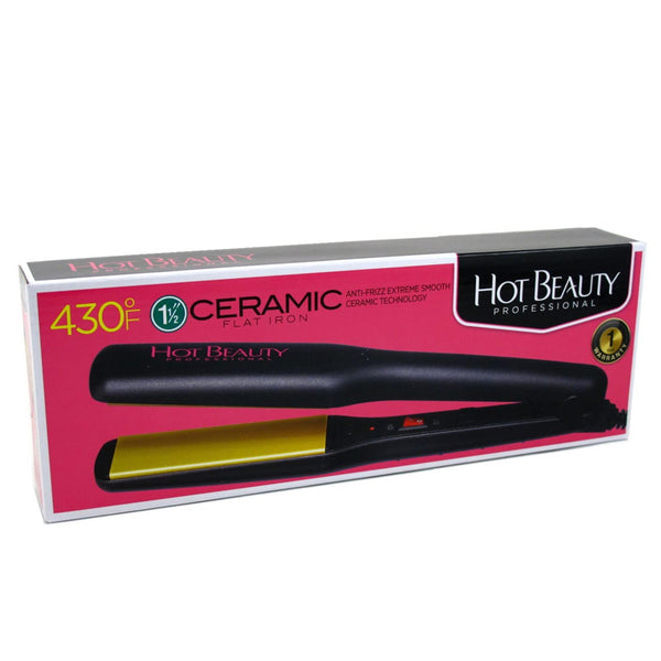 RED Ceramic Flat Iron 1&1/2 inch #HFI150