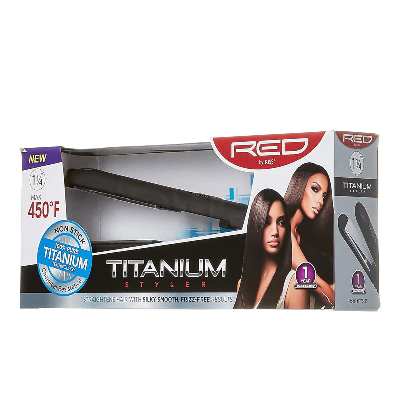 #Fits125 Titanium Styler Flat Iron 1&1/4"