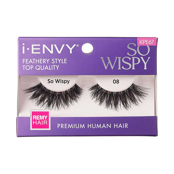 KISS iENVY So Wispy 08 Premium Lashes #KPE67