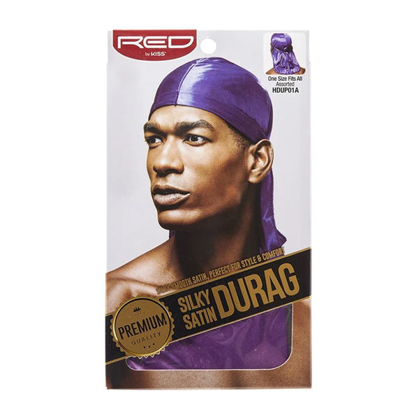 RED by KISS Silky Satin Durag [ASSORTED COLOR] #HDUP01A