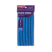 RED by KISS Flexi Rods 7" Length 9/16" Diameter 6pcs [BLUE] #HRF05