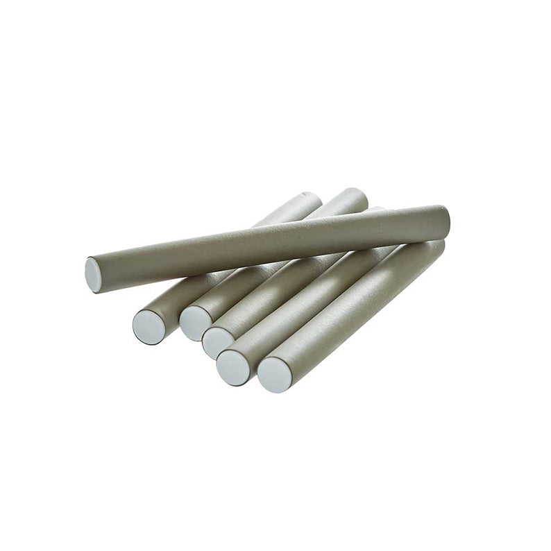 Tiges flexibles #Hrf07, longueur 7", diamètre 11/16", 6 pièces [gris]