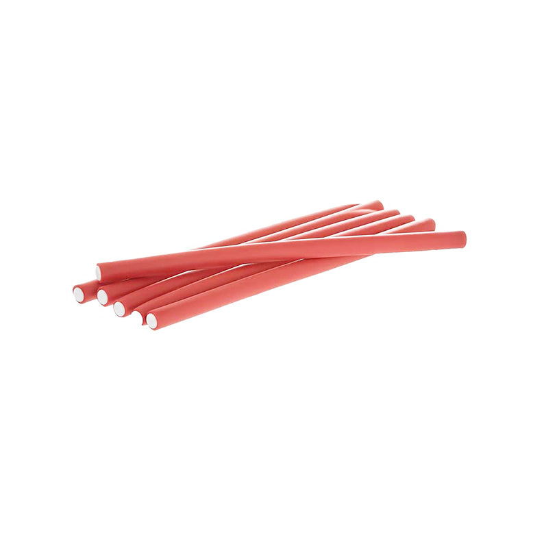 #HRF14 Flexi Rods 10" Length 1/2" Diameter 6pcs [RED]