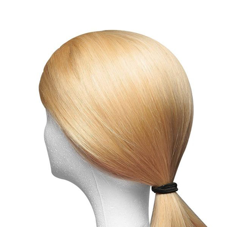 Flat Elastic Hair Band 5mm 16pcs #HEB05 [Black]