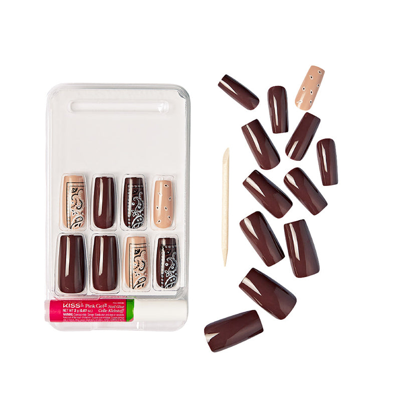 Kiss Gold Finger Trendy Nails [Showtime] #Gd08