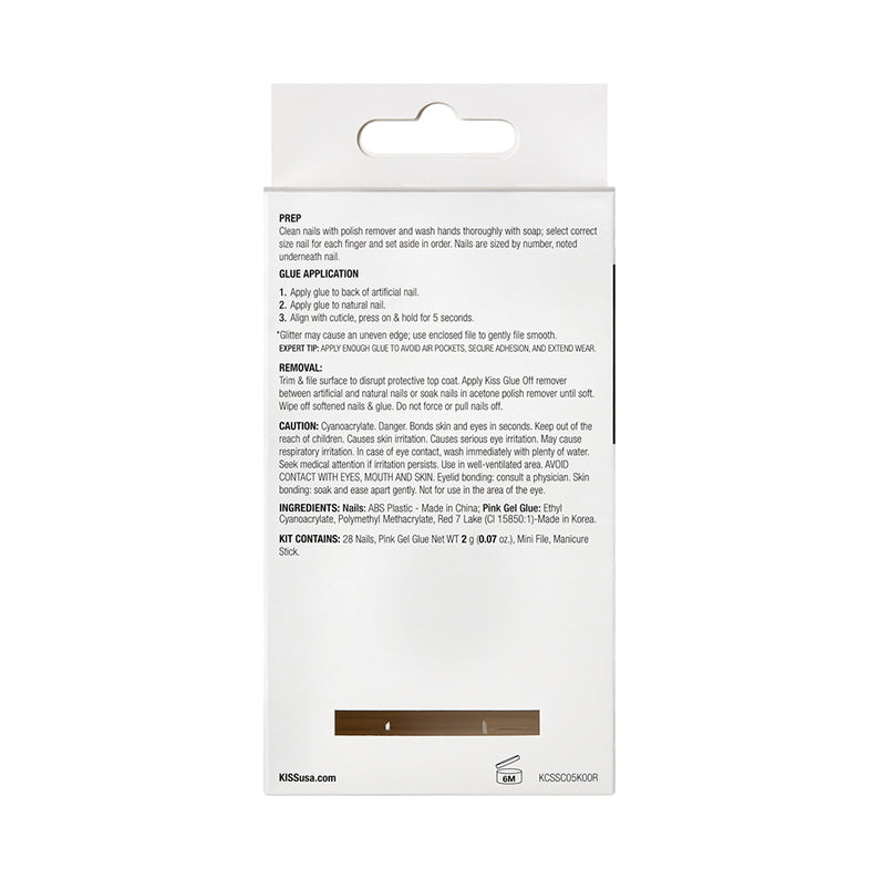 Ongles élégants Kiss [Players] #Cs11