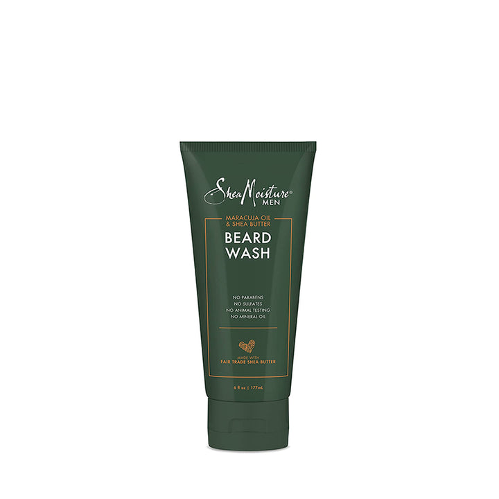 SHEA MOISTURE MEN Beard Wash for a Full Beard Maracuja Oil & Shea Butter 6oz