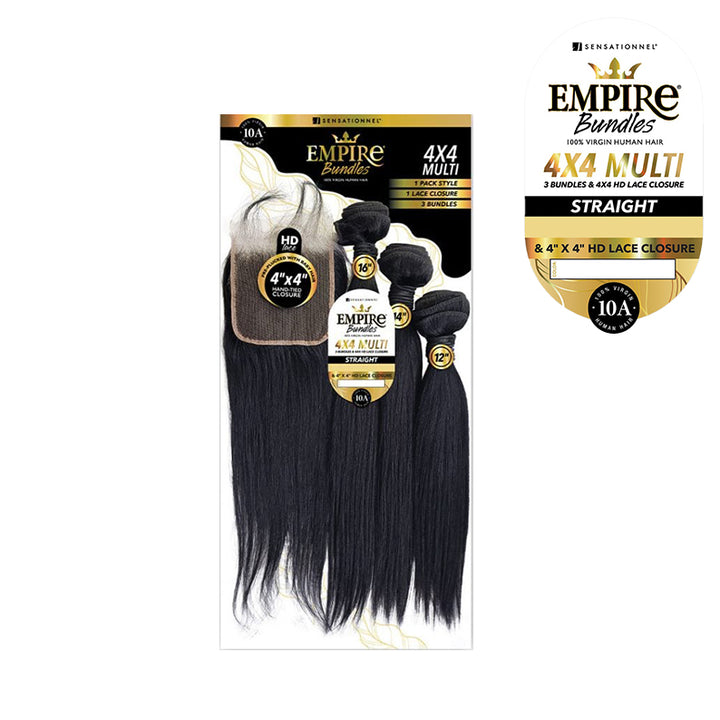 SENSATIONNEL Empire Buldles 4X4 Multi Pack Straight