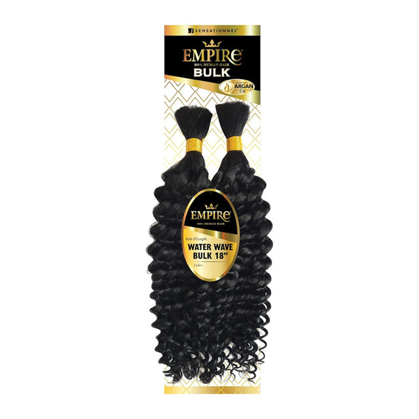 SENSATIONNEL Empire Human Hair Water Wave Bulk 18"