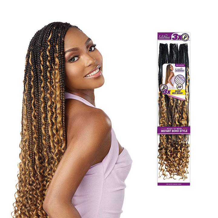 SENSATIONNEL Lulutress 3x Boho Box Braid 28"