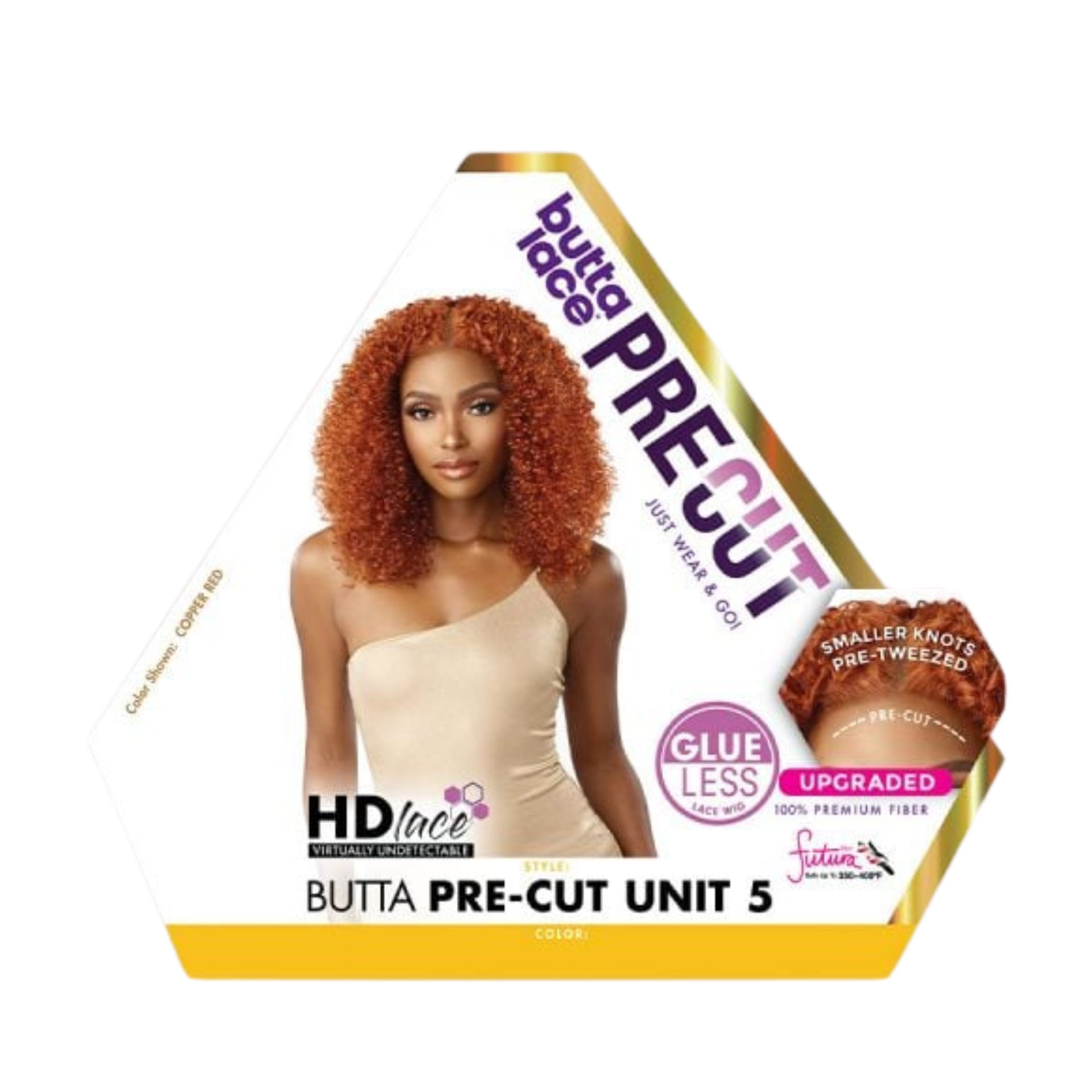 Butta Lace Glueless HD Lace Front Wig - BUTTA PRE-CUT UNIT 5