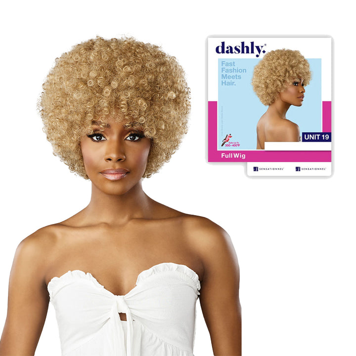 SENSATIONNEL Dashly Synthetic Hair Full Cap Wig UNIT 19