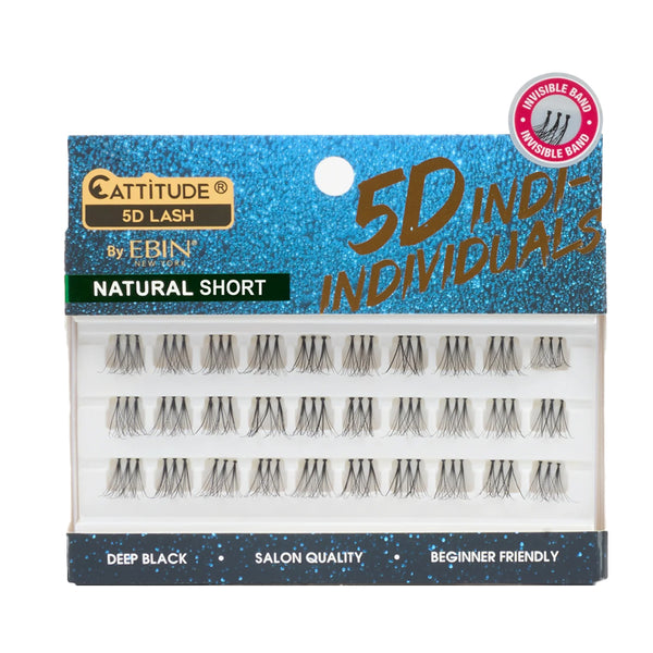 EBIN CATTITUDE 5D Indi-Individuals Lash #IDL001 NATURAL SHORT