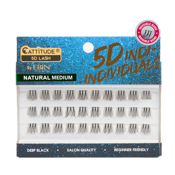 EBIN CATTITUDE 5D Indi-Individuals Lash #IDL002 NATURAL MEDIUM