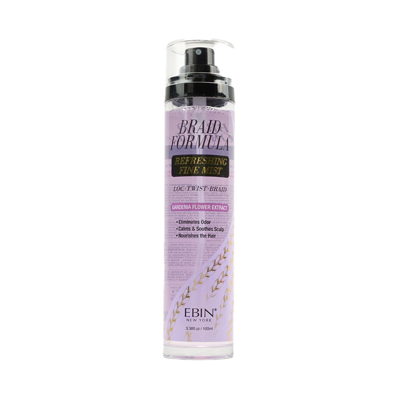 EBIN Braid Formula Refreshing Fine Mist [Gardenia Flower Extract] 3.38oz