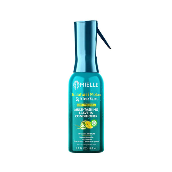 MIELLE ORGANICS KALAHARI MELON & ALOE VERA Deep Hydration Multi-Tasking Leave-In Conditioner 6.7oz