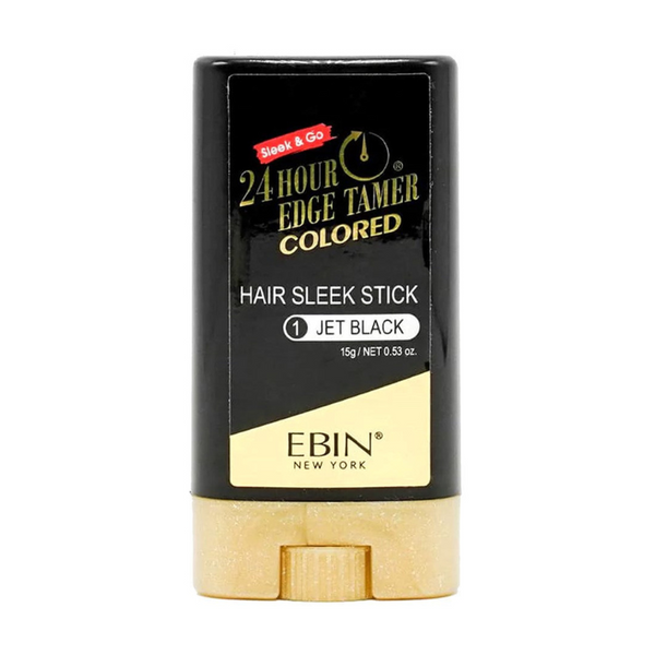 24 Hour Edge Tamer Colored Hair Sleek Stick - Jet Black 0.53Oz