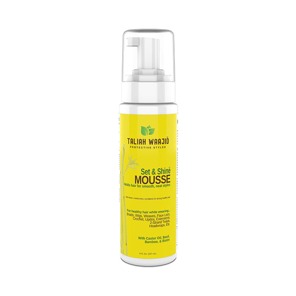 TALIAH WAAJID PROTECTIVE STYLES Set & Shine Mousse 8oz