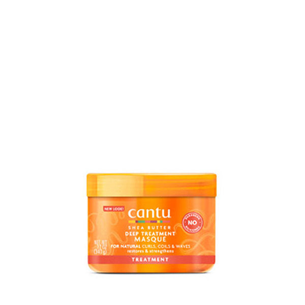 Masque de traitement en profondeur CANTU pour boucles, boucles et ondulations naturelles 12 oz