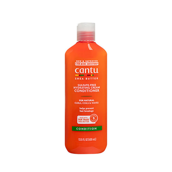 Après-shampoing hydratant sans sulfate CANTU pour boucles, boucles et ondulations naturelles, 383 g