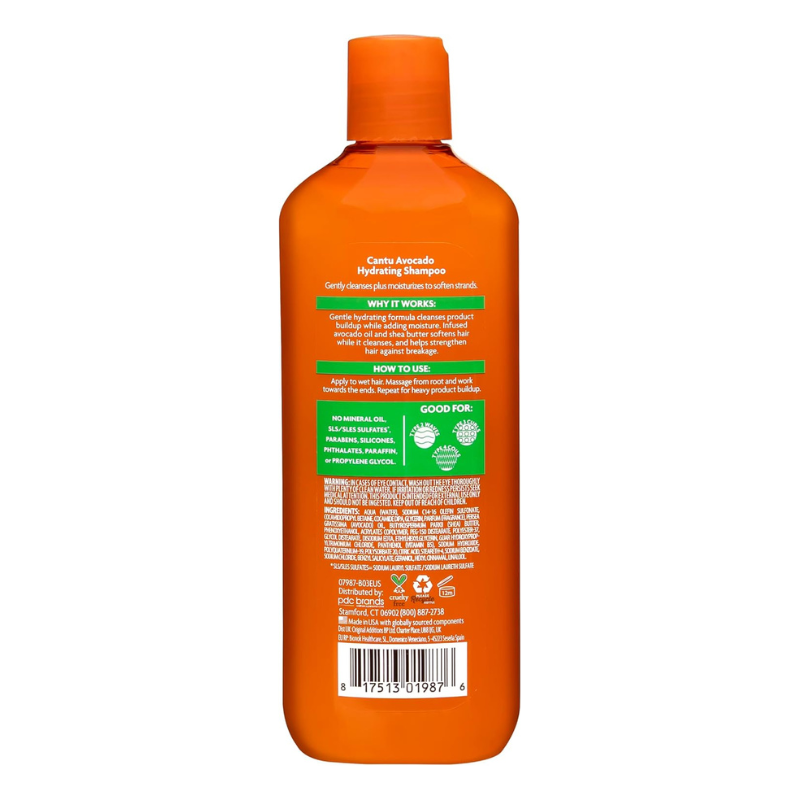 Shampooing hydratant à l'avocat