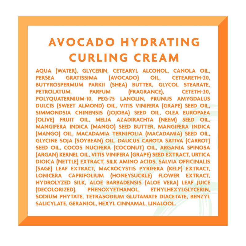 Avocado Hydrating Curling Cream
