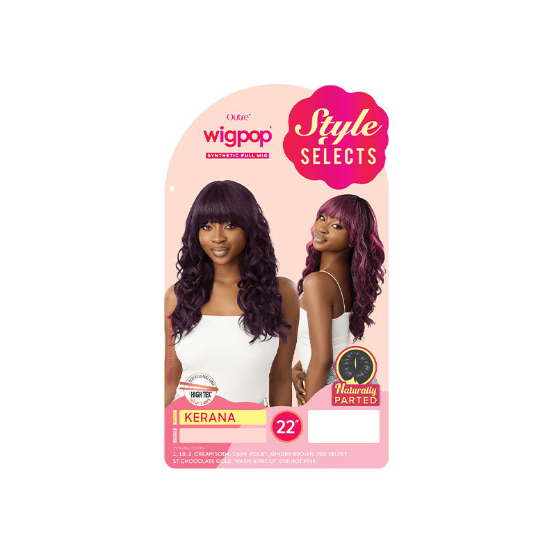 OUTRE WIGPOP Styles Selects Synthetic Hair Full Cap Wig KERANA 22"