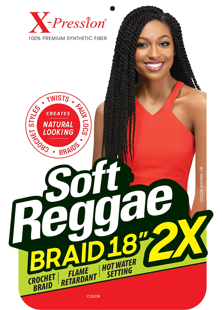OUTRE X-Pression 2x Soft Reggae Braid 18"