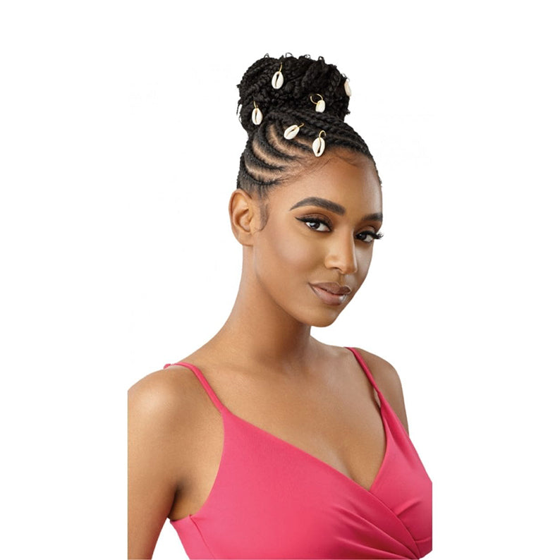 OUTRE Pretty Quick Pony Butterfly Jungle Wavy Box Braid 16"
