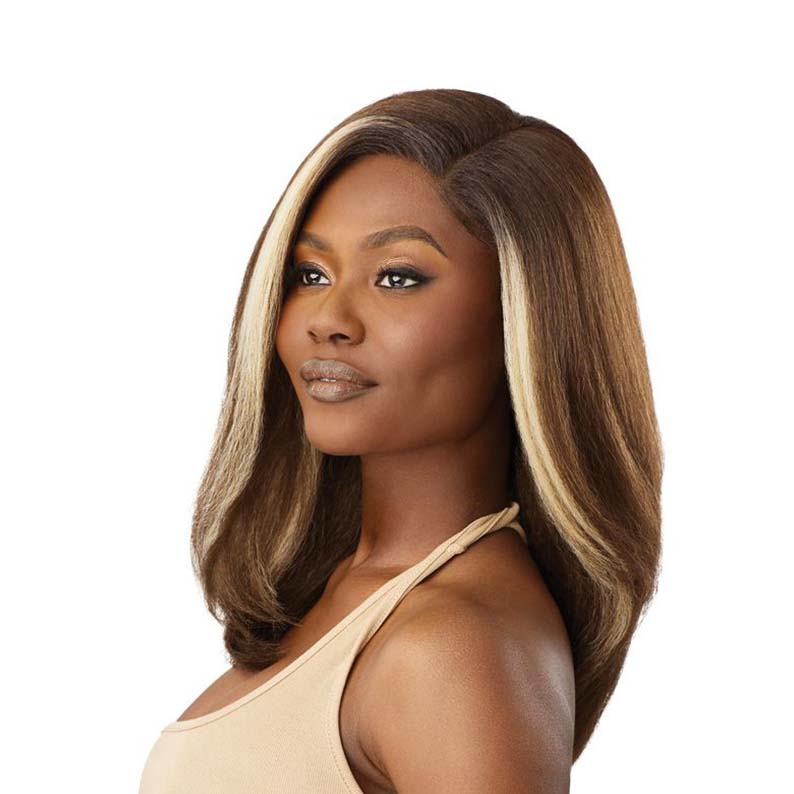 OUTRE Melted Hairline Synthetic Hair Glueless 5" Deep Part HD Lace Front Wig - SAMIRA