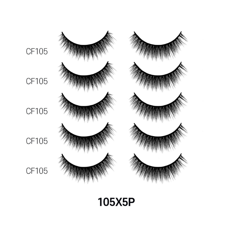 3D Cashmere Eyelashes Value Pack #105X5P