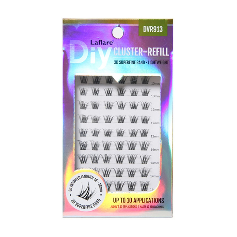 Recharge de cils en grappe DIY #DVR913