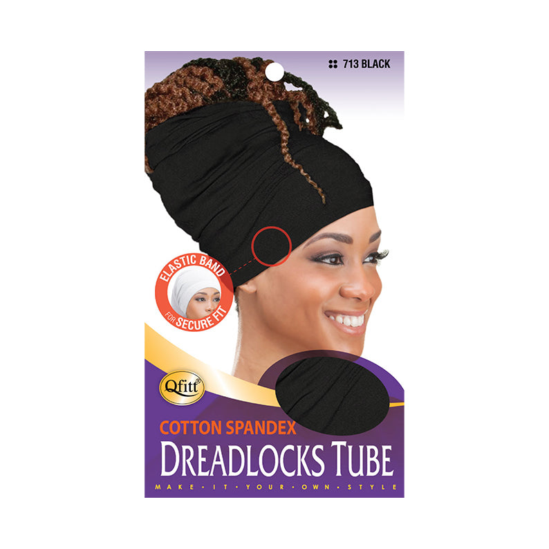 M&M QFITT Dreadlocks Tube [BLACK] #713