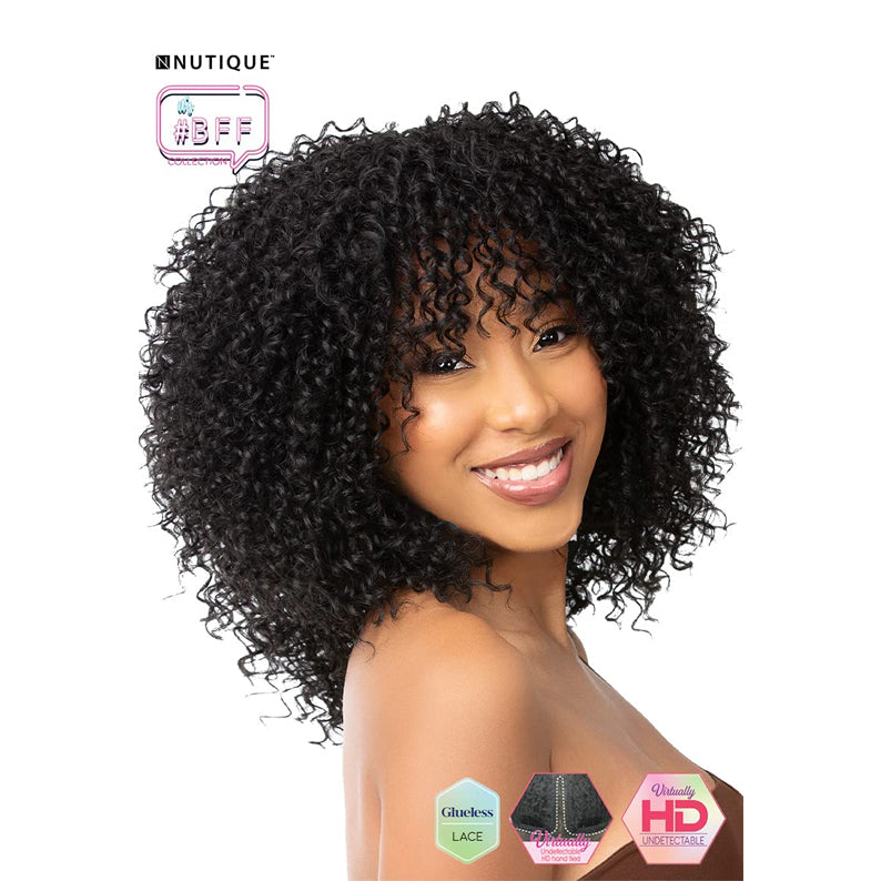 NUTIQUE BFF Undetectable HD Glueless Lace Front Wig - BOHEMIAN 16"