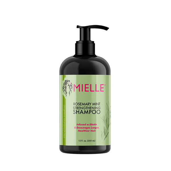 MIELLE ORGANICS Shampooing fortifiant au romarin et à la menthe 340 ml